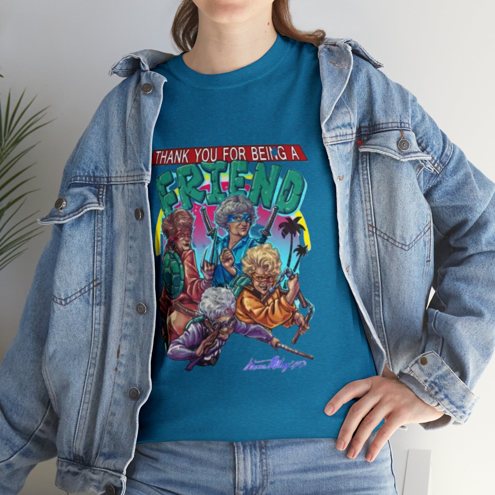 The T-Shirtnage Mutant Ninja Turtles- Unisex Heavy Cotton T-Shirt - Creations by Chris and Carlos