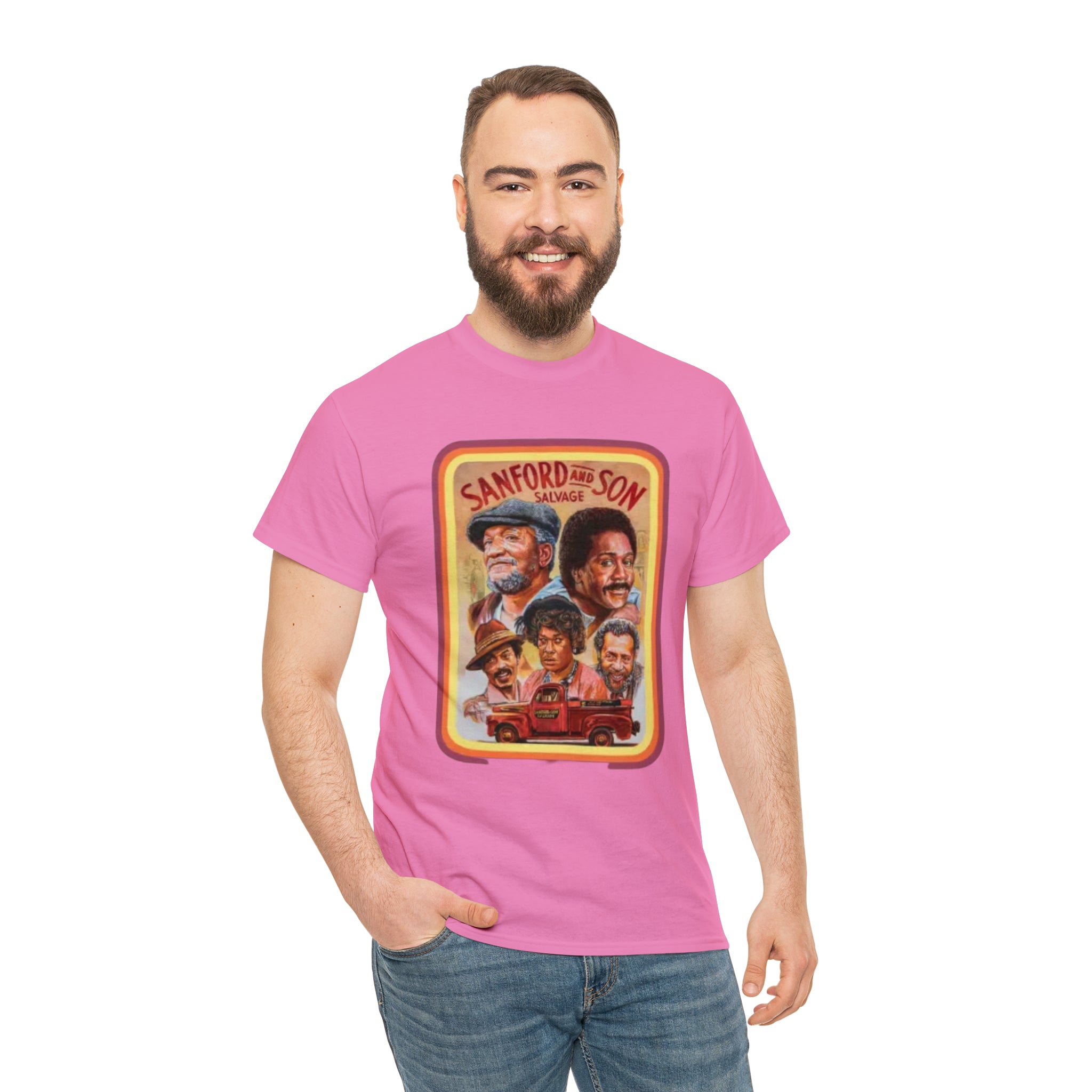 Sandford and Son 70's TV Show- Unisex Heavy Cotton T-Shirt - Creations by Chris and Carlos