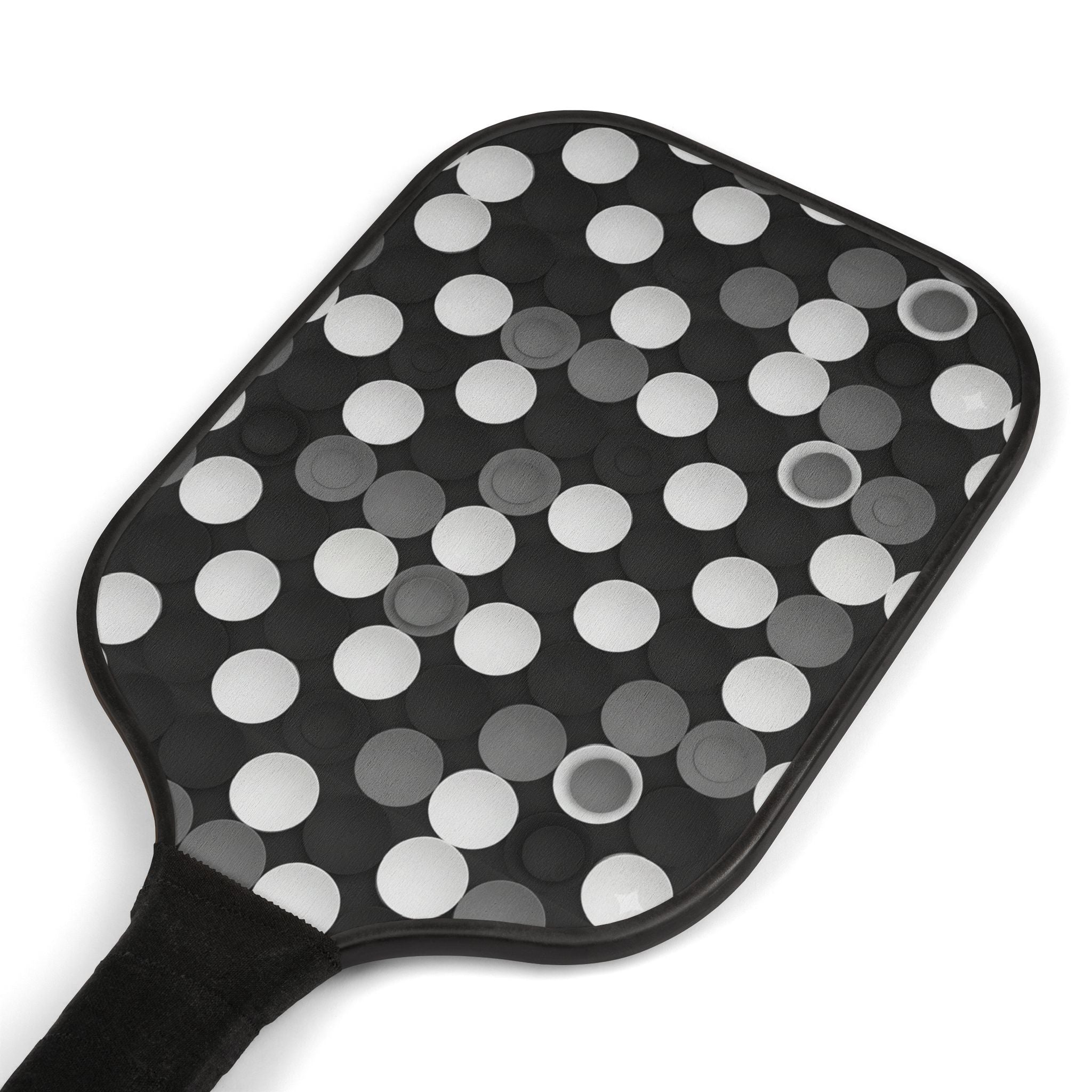 Pickleball Paddles & Balls Set — Retro Polka Dot Pickleball Kit - Creations by Chris and Carlos