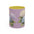 Hydrangea Floral Mug — Purple Ceramic Coffee Tea Cup (11oz & 15oz)