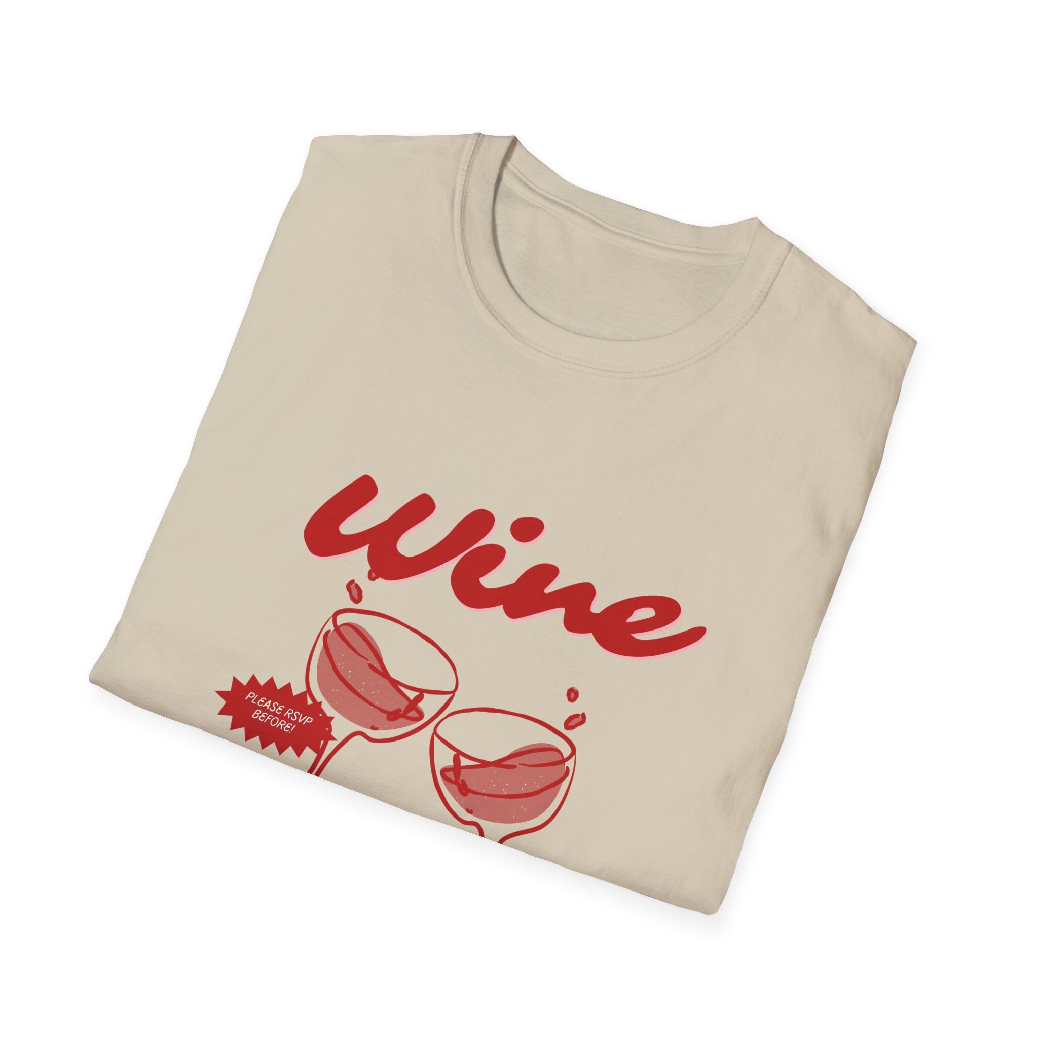 Wine Tasting T-Shirt — Clinking Glasses Wine Lover Shirt - Creations by Chris and Carlos