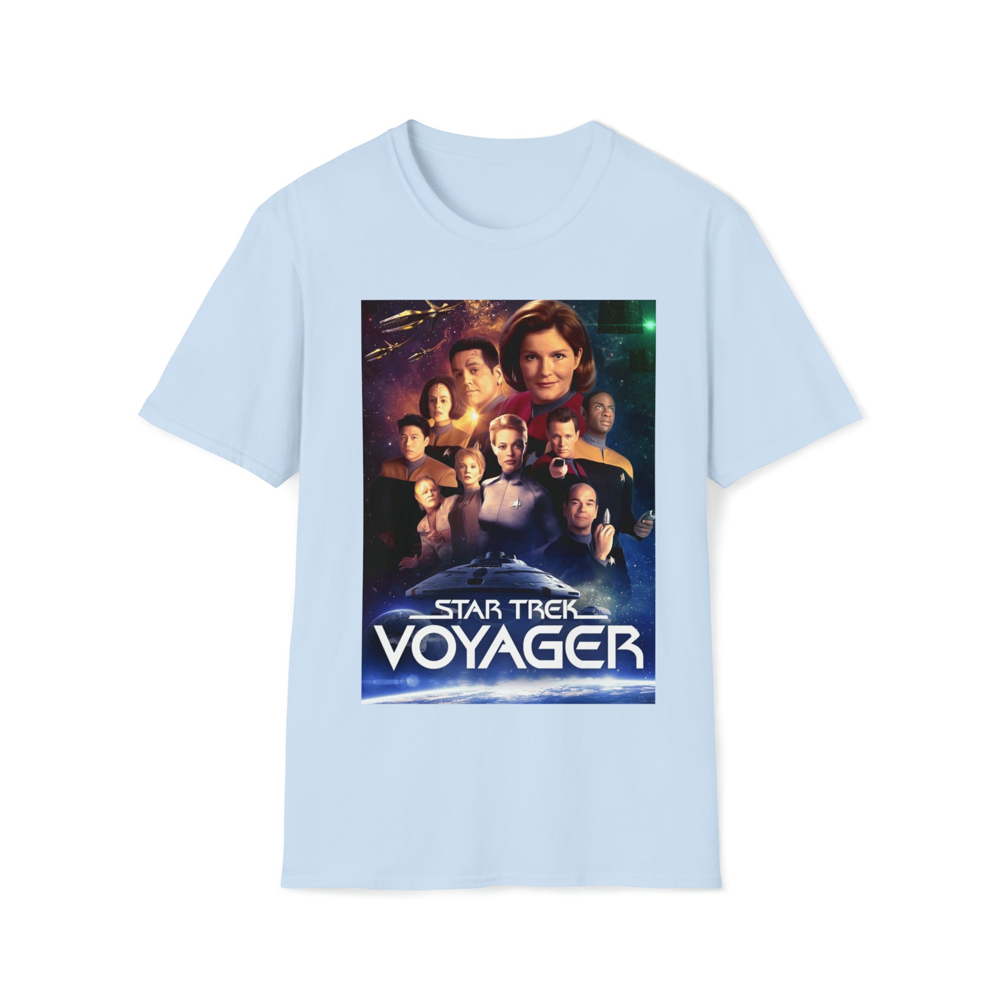 Star Trek Voyager- Unisex Softstyle T-Shirt - Creations by Chris and Carlos