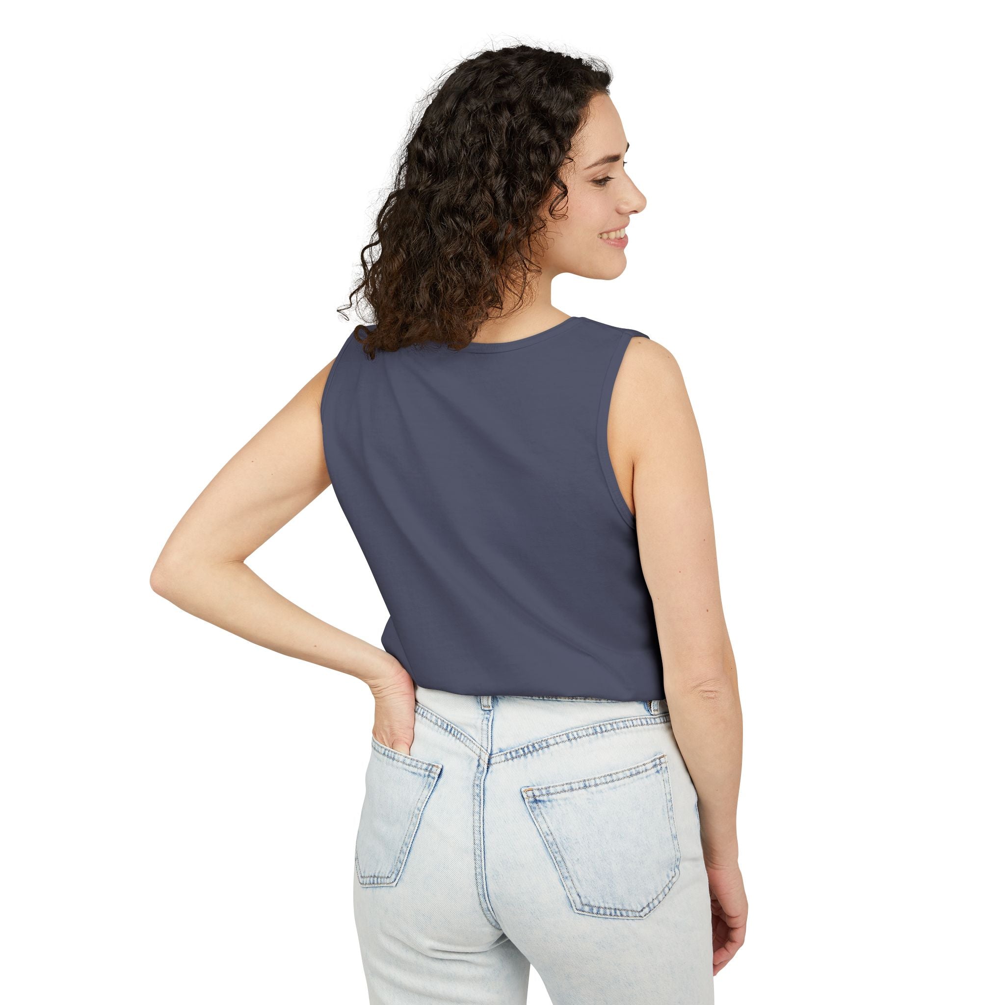 Sardines in Olive Oil Tank Top — Retro Seafood Can Graphic - Creations by Chris and Carlos