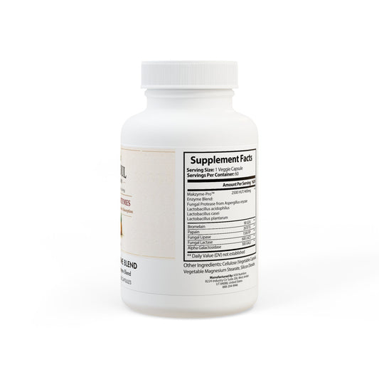 Digestive Enzyme Blend Supplement (60 Capsules) - Creations by Chris and Carlos
