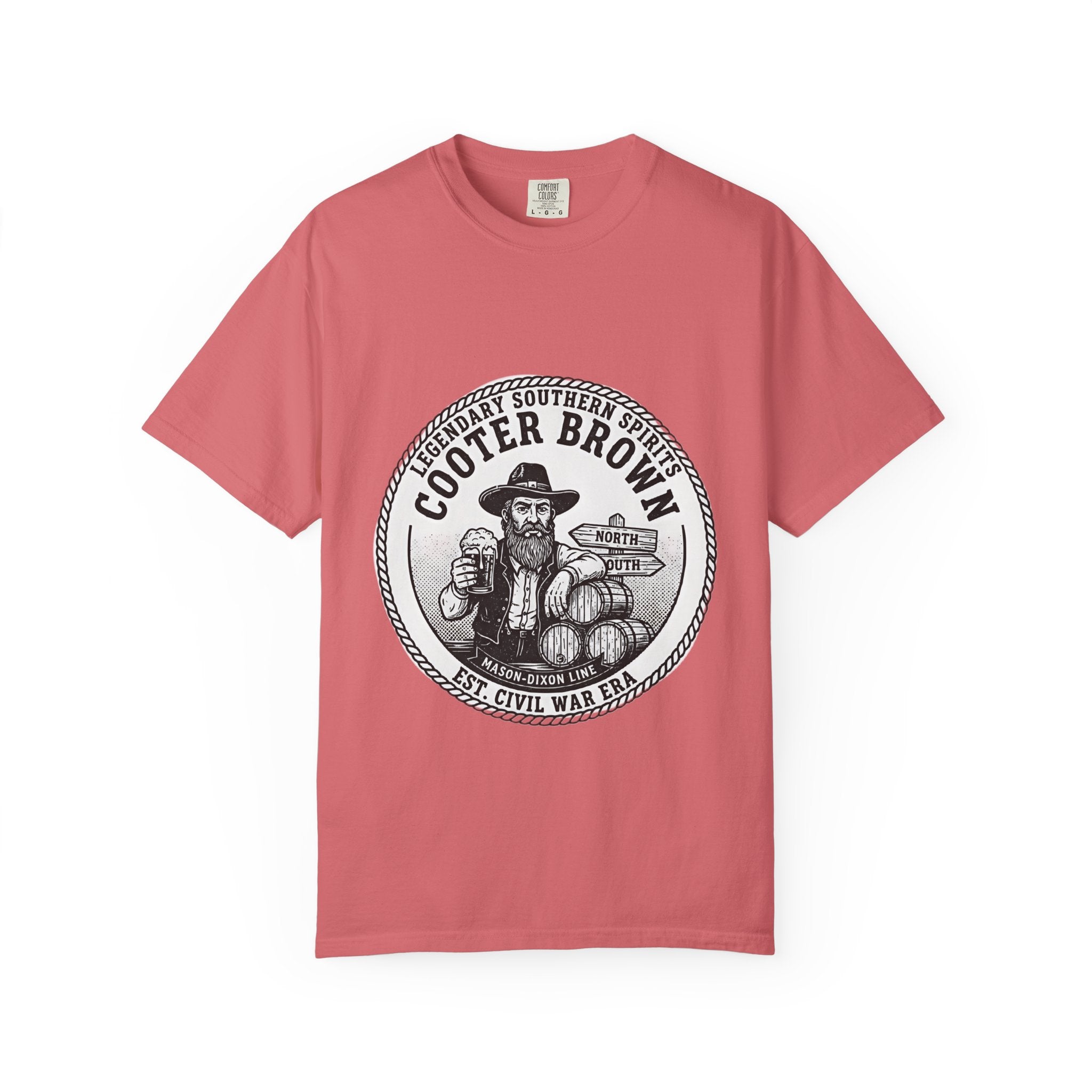 Cooter Brown Vintage Southern Graphic T-Shirt - Creations by Chris and Carlos