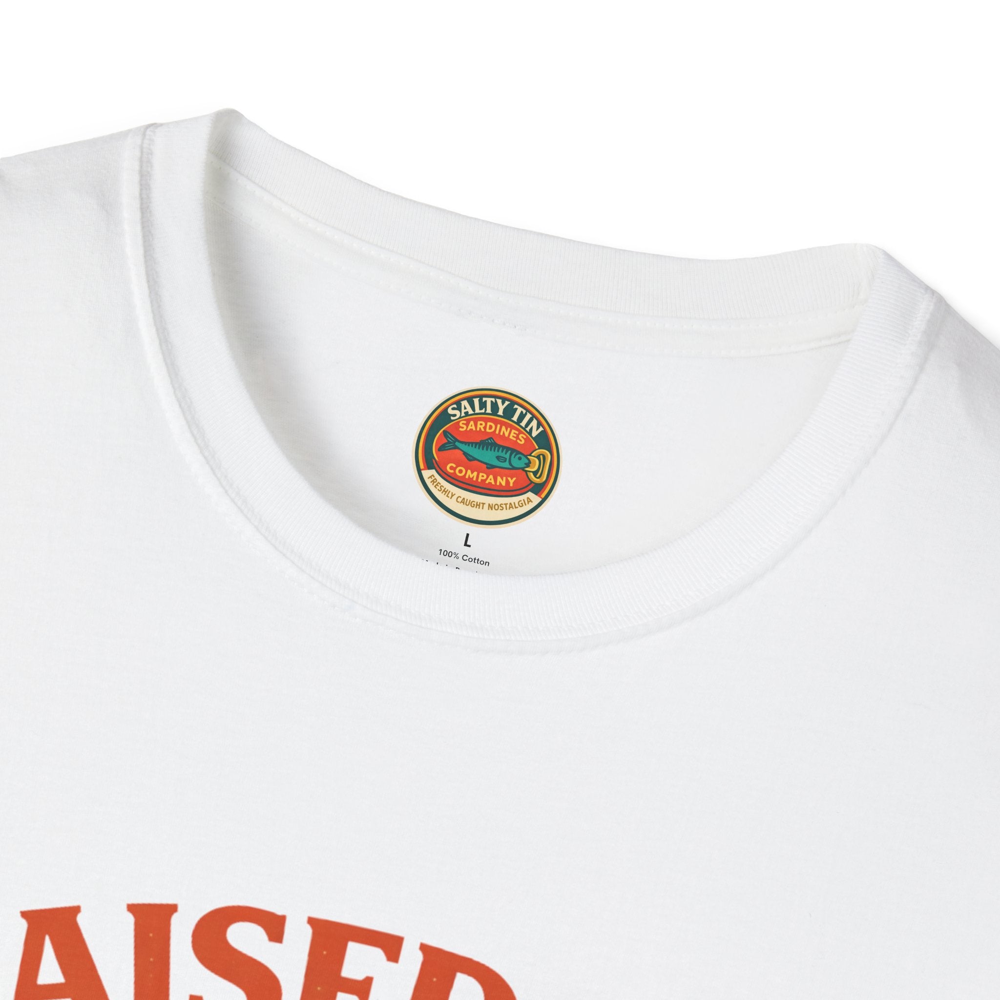 Raised on Vinyl T-Shirt — Retro Record Lover Tee - Creations by Chris and Carlos