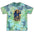Let’s Go Girls Cowboy Tee — Lime Crystal Tie-Dye Shirt