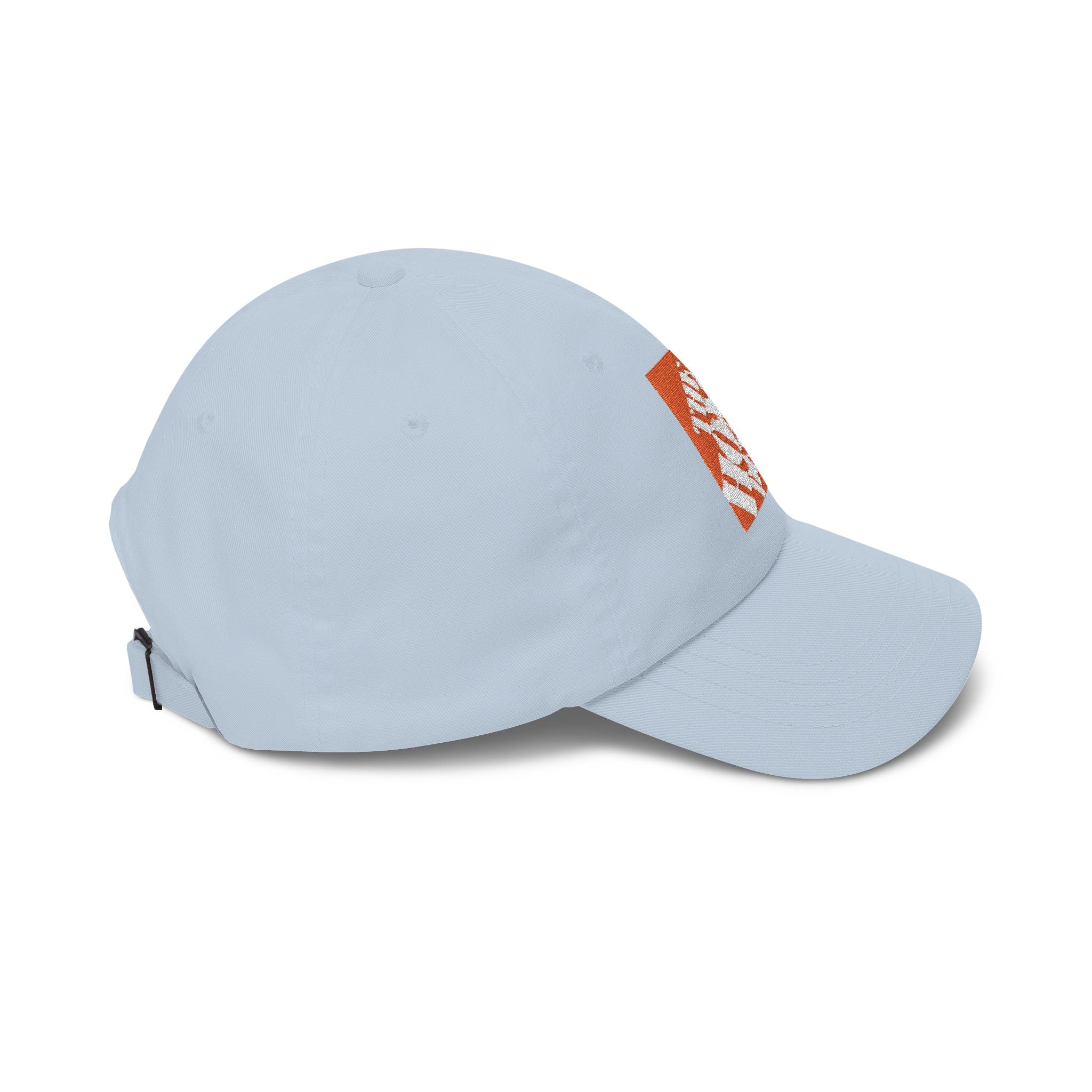 Dad Cap — Embroidered Orange Home Depot Logo Baseball Hat - Creations by Chris and Carlos