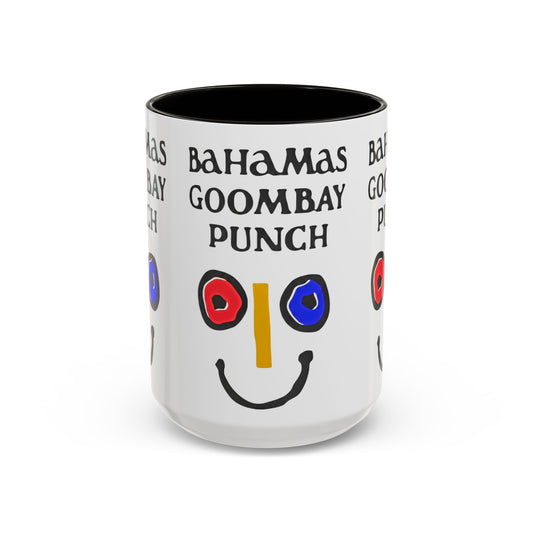 Bahamas Goombay Punch Mug — Colorful Caribbean Smile Coffee Cup (11oz, 15oz) - Creations by Chris and Carlos