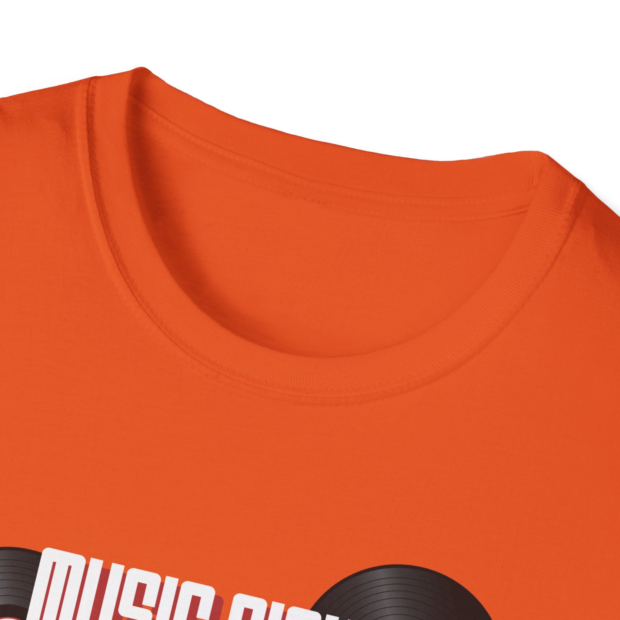 Music Night Party T-Shirt — Retro Jukebox & Vinyl Record Tee - Creations by Chris and Carlos