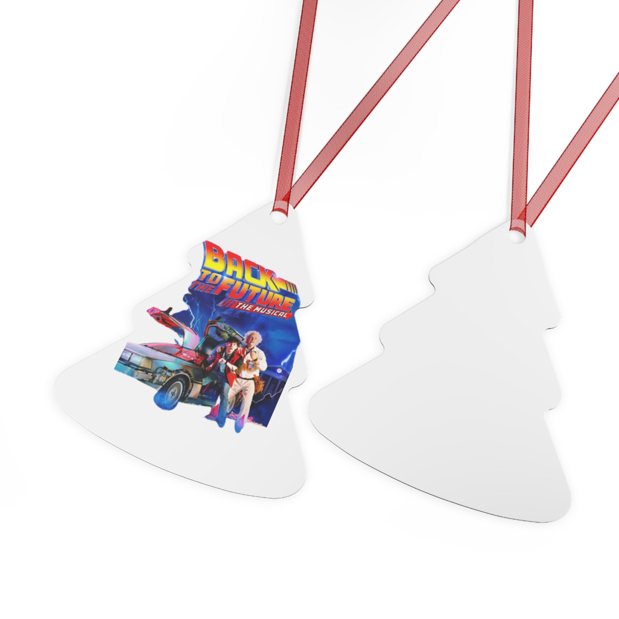 Back to the Future- Metal Ornaments - Creations by Chris and Carlos