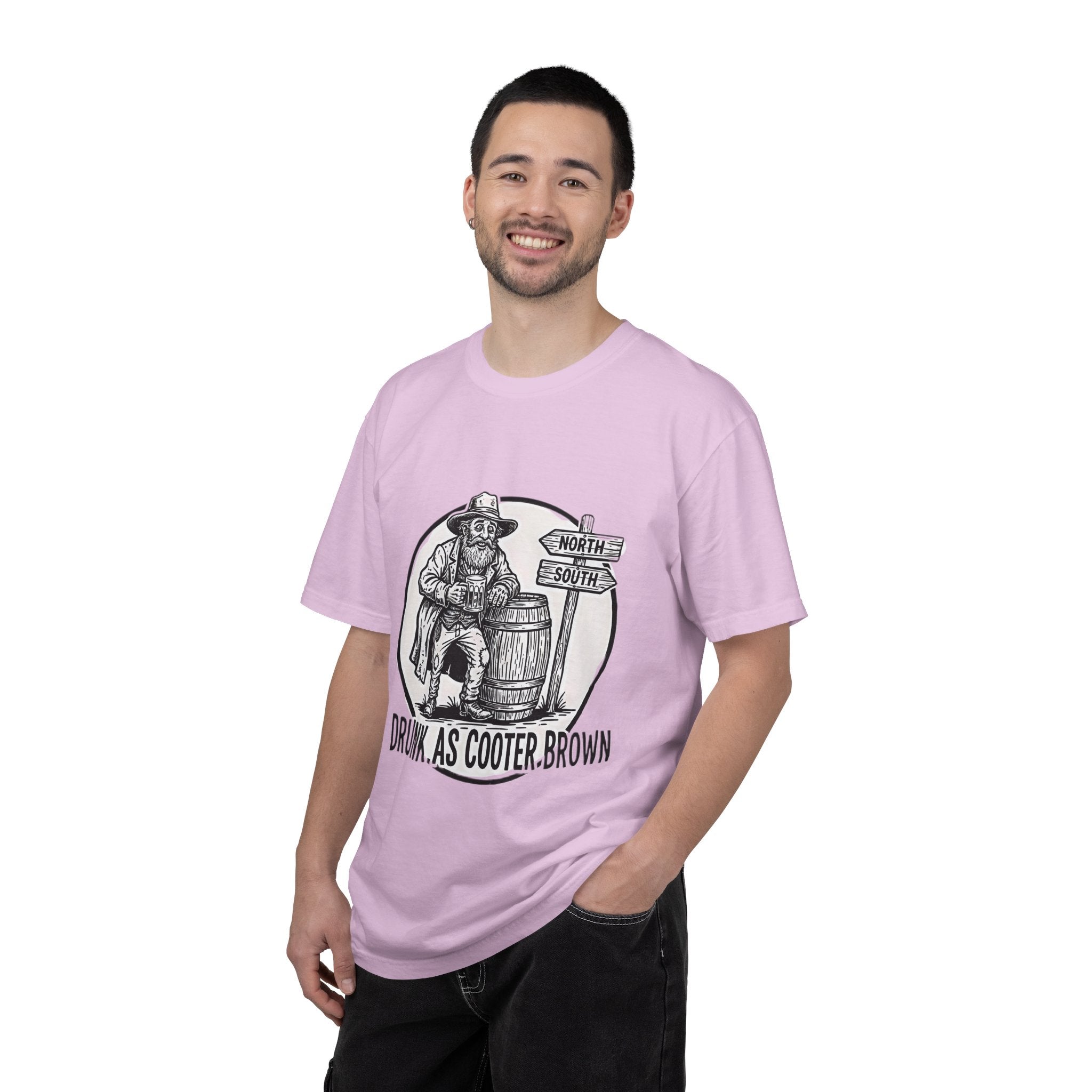 Drunk as Cooter Brown T-Shirt — Vintage Country Barrel Graphic Tee - Creations by Chris and Carlos