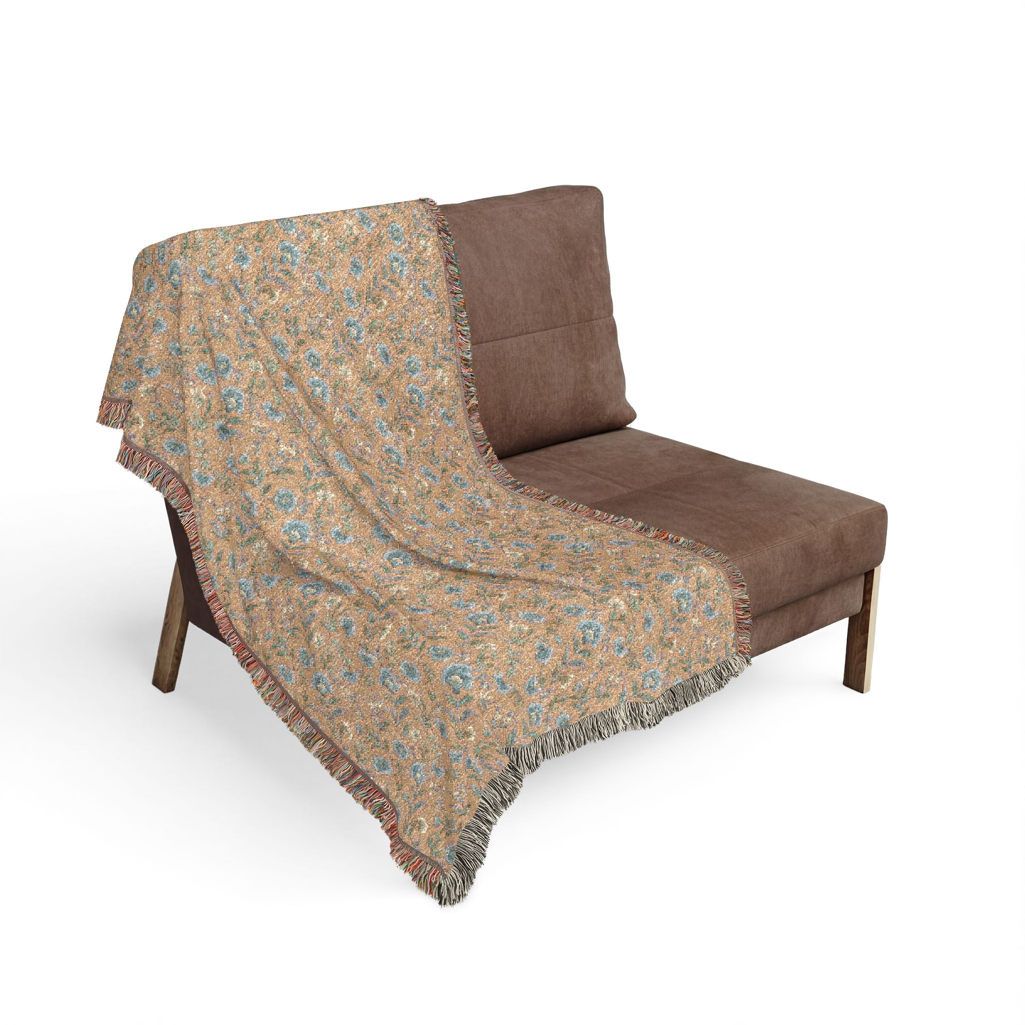 Plumstead Manor Patterned Woven Blanket — Reversible Geometric Throw for Cozy Home Decor - Creations by Chris and Carlos