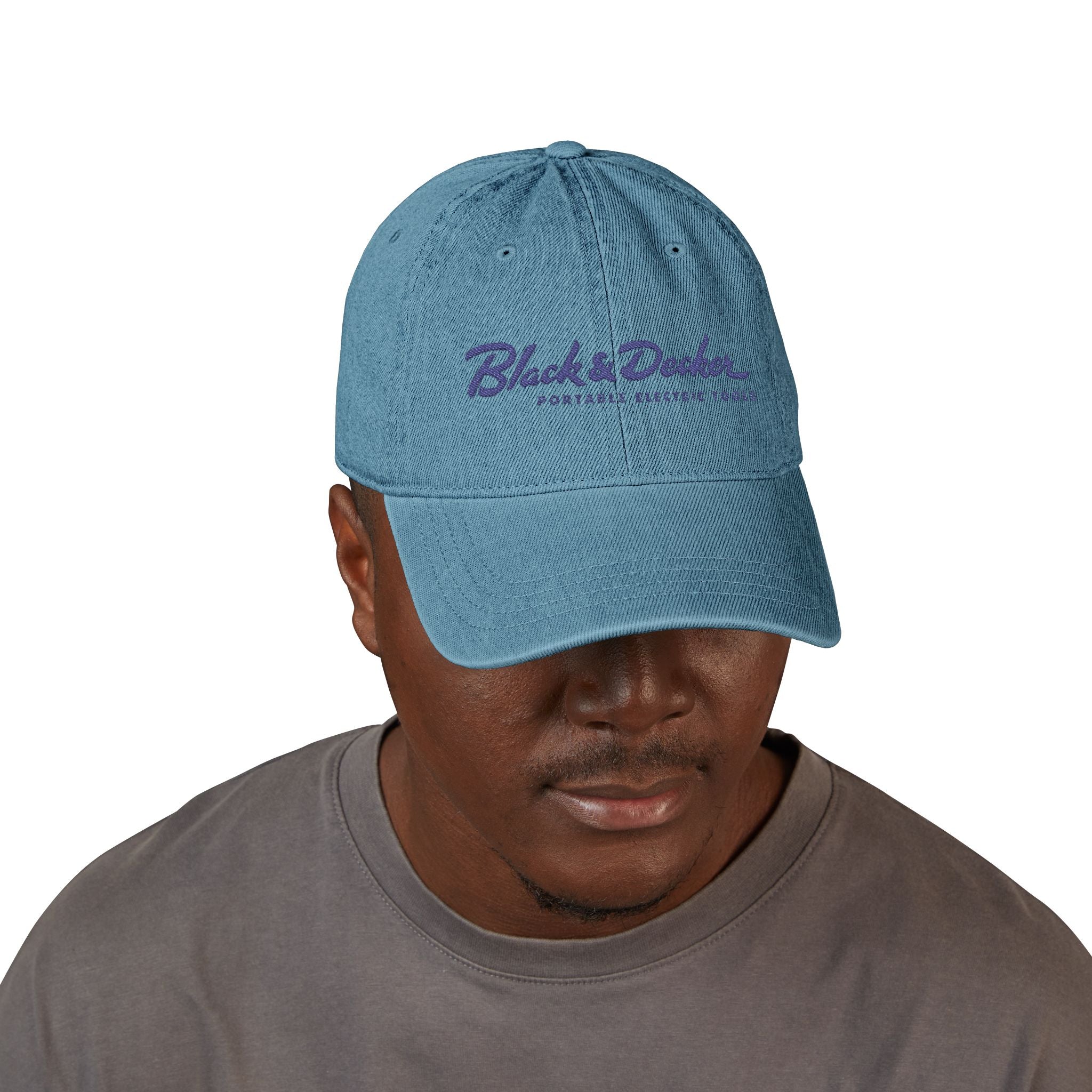 Denim Hat (Embroidery) - Creations by Chris and Carlos