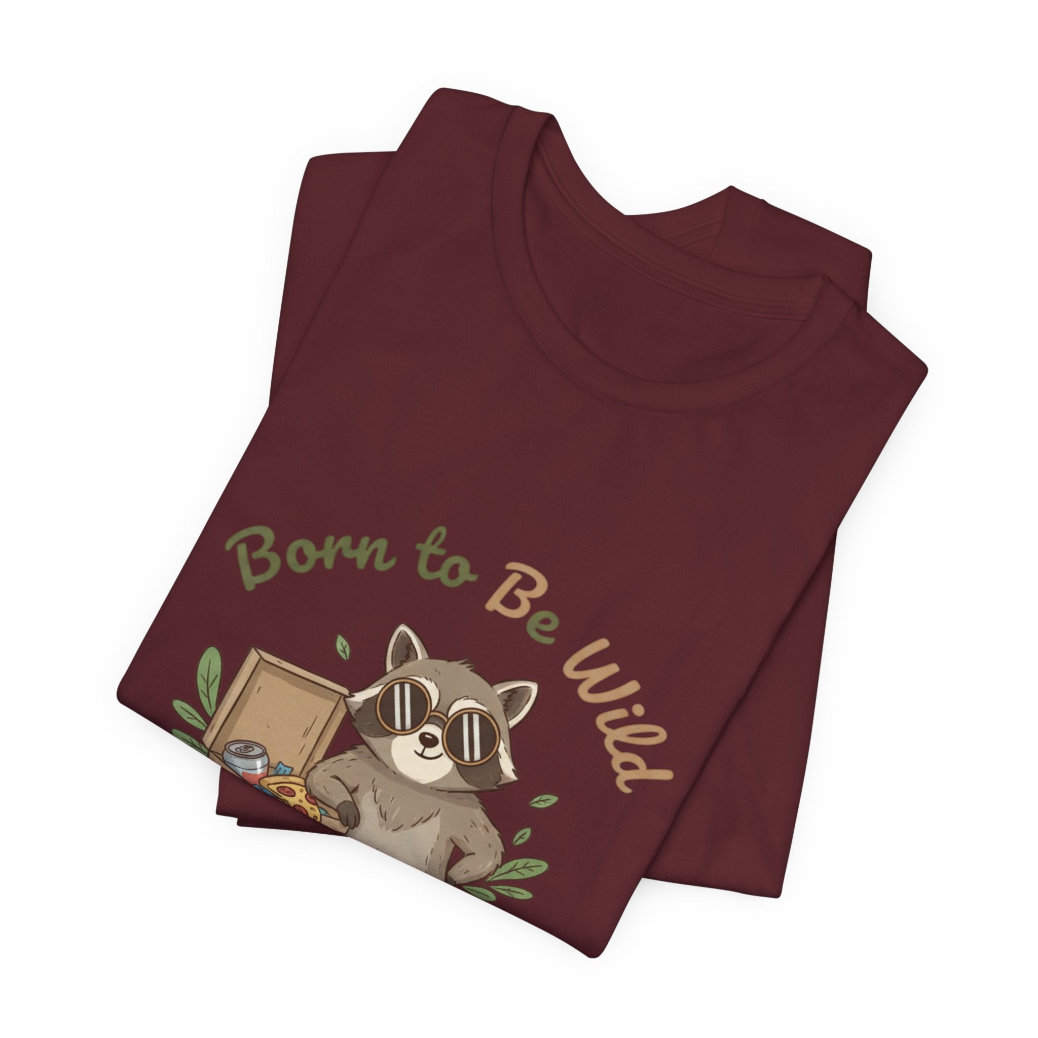 Trash Panda Raccoon Doodle Tee | goofy critter, possum art - Creations by Chris and Carlos