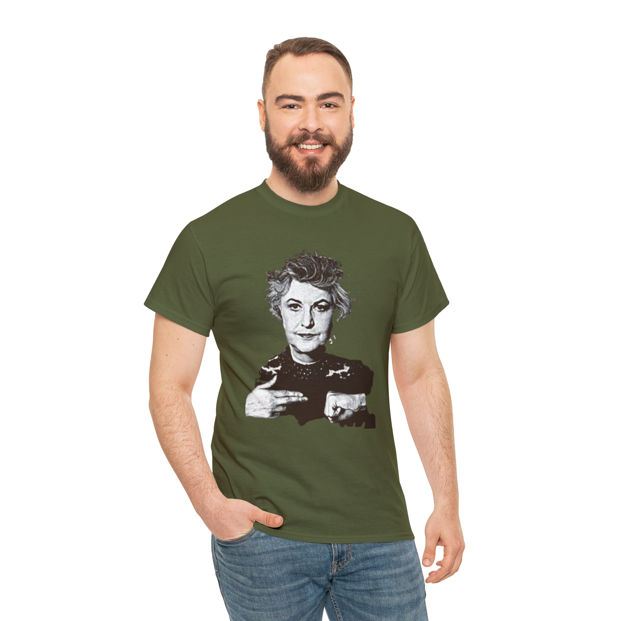 The Golden Girls 80's TV Show- Dorothy Unisex Heavy Cotton T-Shirt - Creations by Chris and Carlos