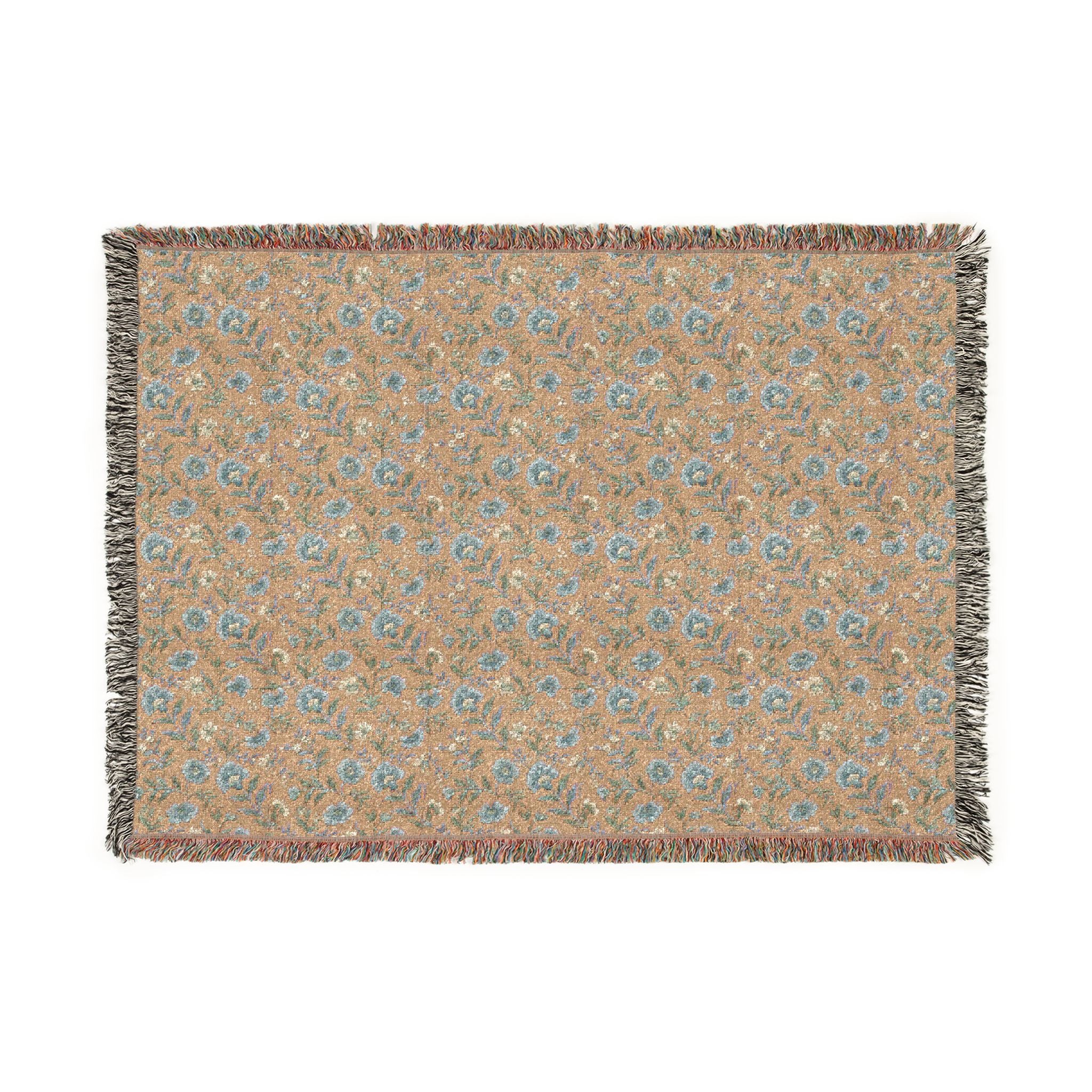 Plumstead Manor Patterned Woven Blanket — Reversible Geometric Throw for Cozy Home Decor - Creations by Chris and Carlos