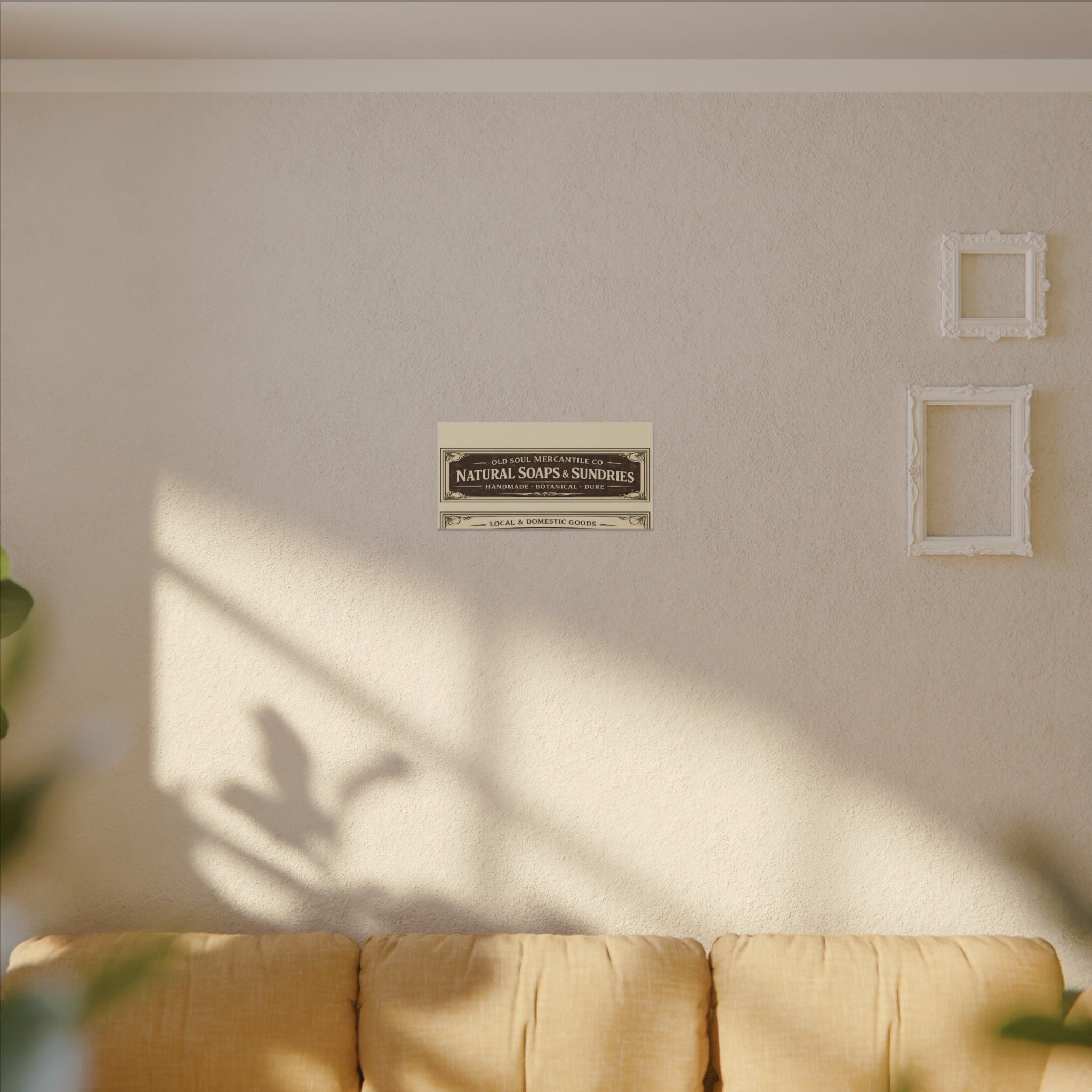 Natural Soaps & Sundries Canvas Wall Art - Creations by Chris and Carlos
