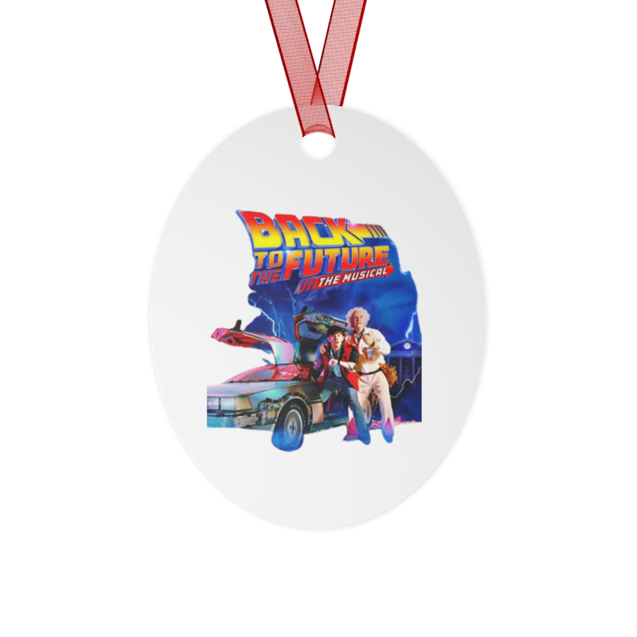 Back to the Future- Metal Ornaments - Creations by Chris and Carlos