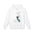Fashion Sketch Hoodie — Elegant Brushstroke Dress Illustration - Creations by Chris and Carlos