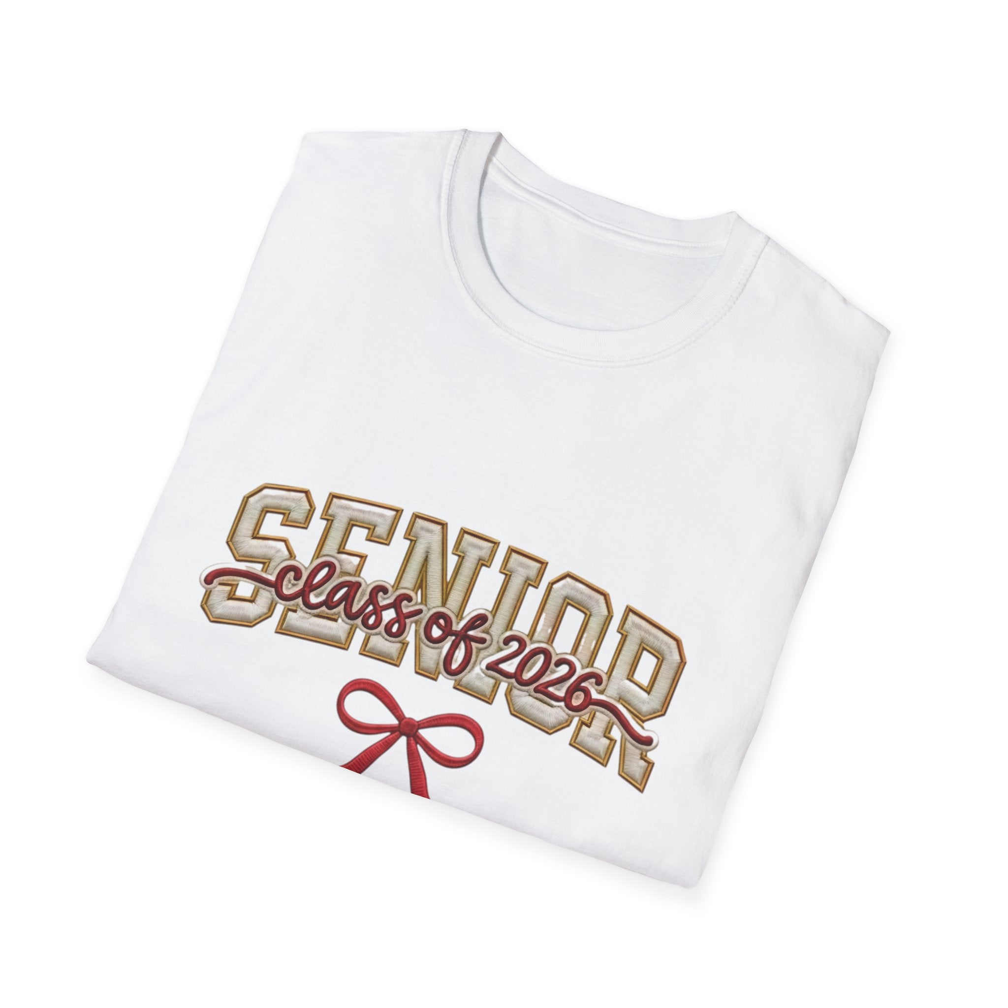 Senior Class of 2026 T-Shirt — Graduation Senior Tee with Ribbon - Creations by Chris and Carlos