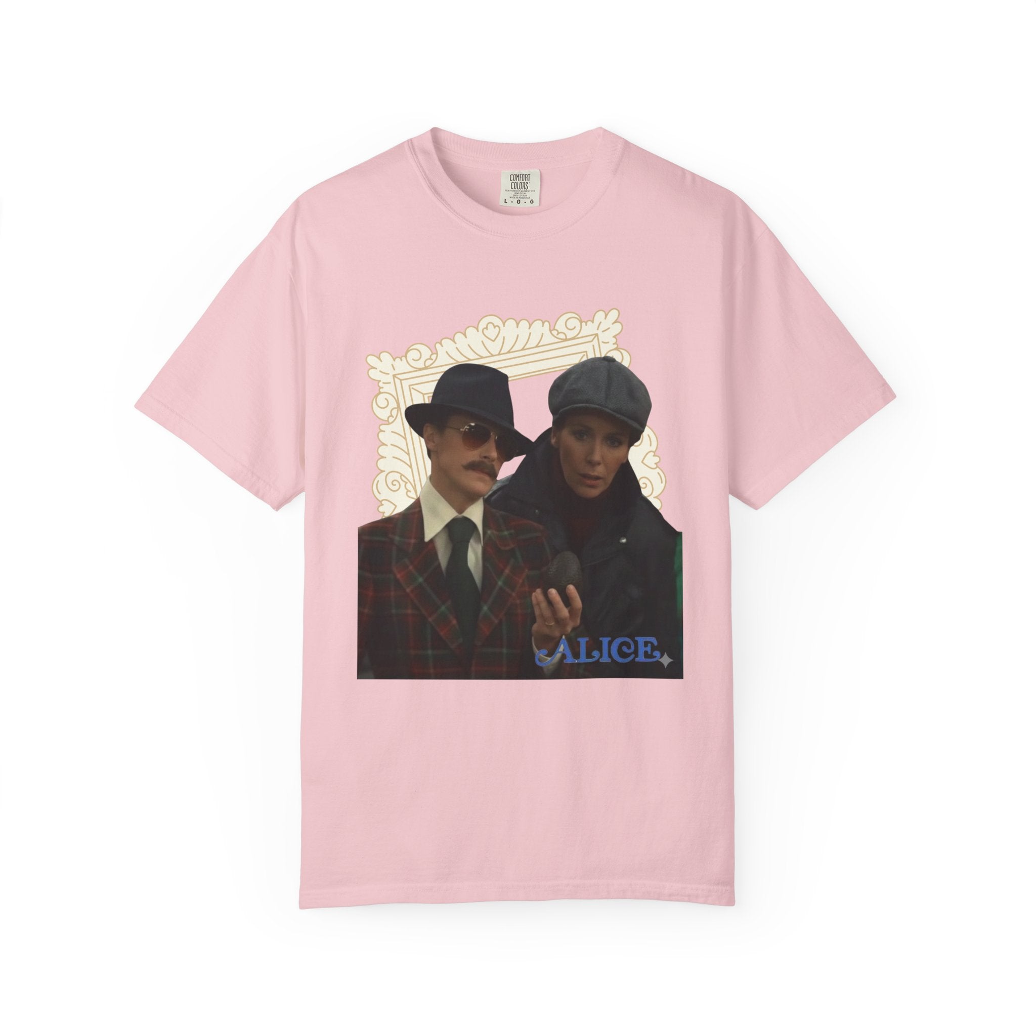 Alice Tv Show- Sam Buttler & Team Vintage Detective Portrait T-Shirt — 'Alice' Graphic Tee - Creations by Chris and Carlos