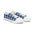 Blue Plaid Low Top Sneakers — Men's Casual Canvas Shoes