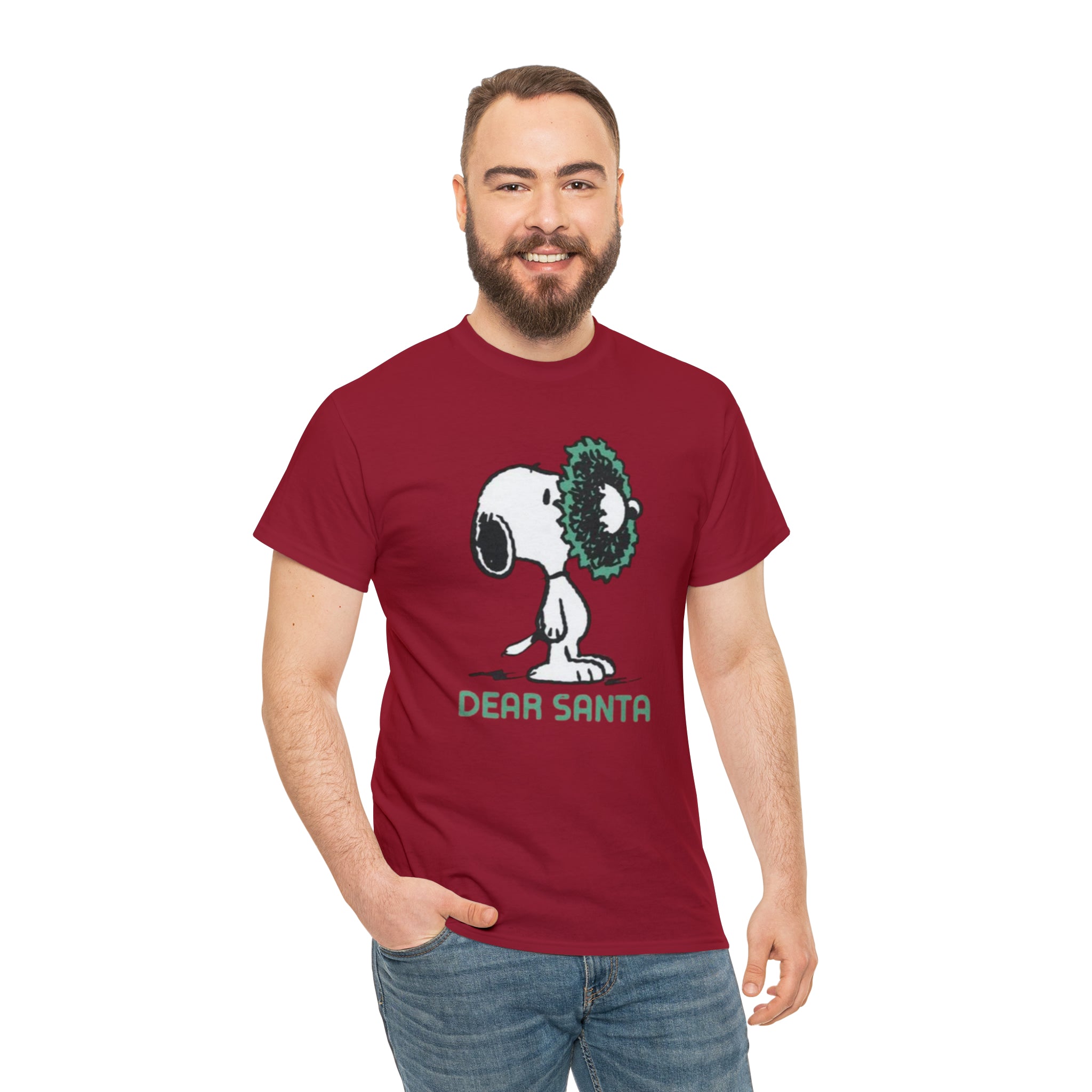 Snoopy- Unisex Heavy Cotton T-Shirt - Creations by Chris and Carlos