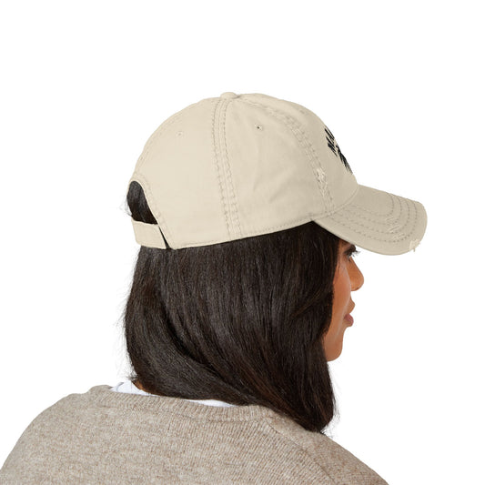 Malibu Palm Distressed Dad Hat - Creations by Chris and Carlos