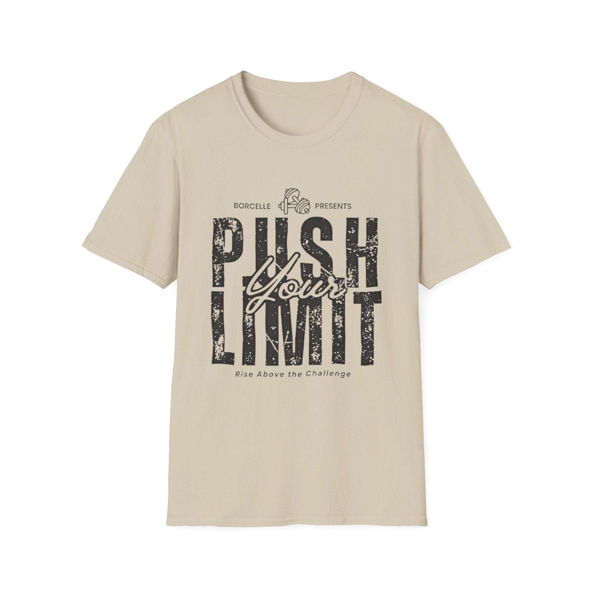 Push Your Limit T-Shirt — Motivational Gym Workout Tee - Creations by Chris and Carlos