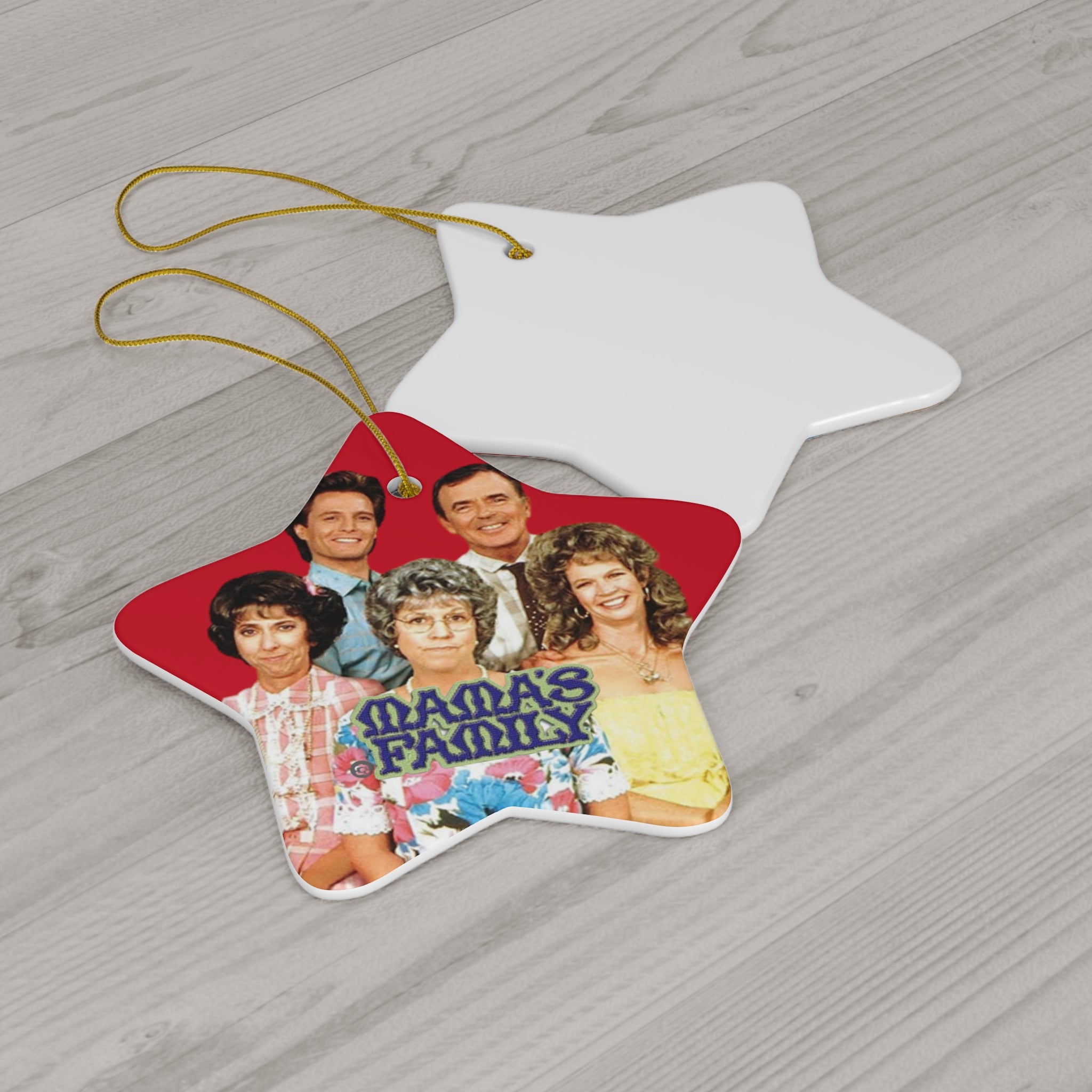 Mama's Family 80's TV Show- Ceramic Ornament, 4 Shapes - Creations by Chris and Carlos