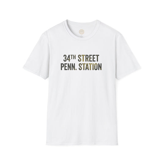 The Foundry Collective 34th Street Penn Station T-Shirt — Vintage Subway Sign Tee - Creations by Chris and Carlos