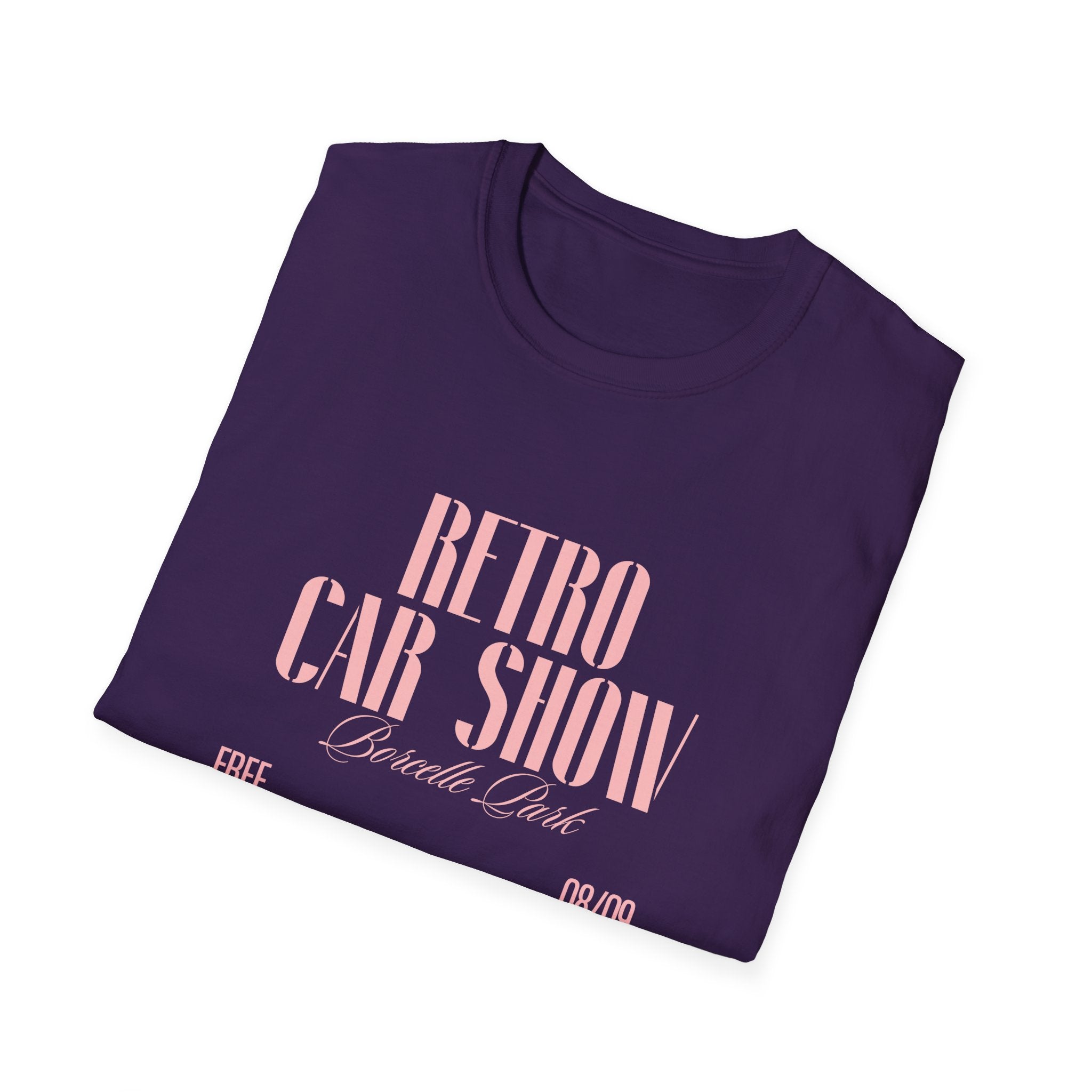 Retro Car Show T-Shirt — Vintage Classic Car Event Tee - Creations by Chris and Carlos