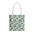 Sol y Alegría (Sun and Joy) Collection- Cactus Succulent Pattern Microfiber Blanket Soft Velveteen Throw for Home & Garden Lovers Floral Folk Art Tote Bag — Teal & Mustard All-Over Print - Creations by Chris and Carlos