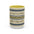 Botanical Stripe Ceramic Mug — Olive & Navy Patterned Coffee Cup (11oz/15oz) - Creations by Chris and Carlos