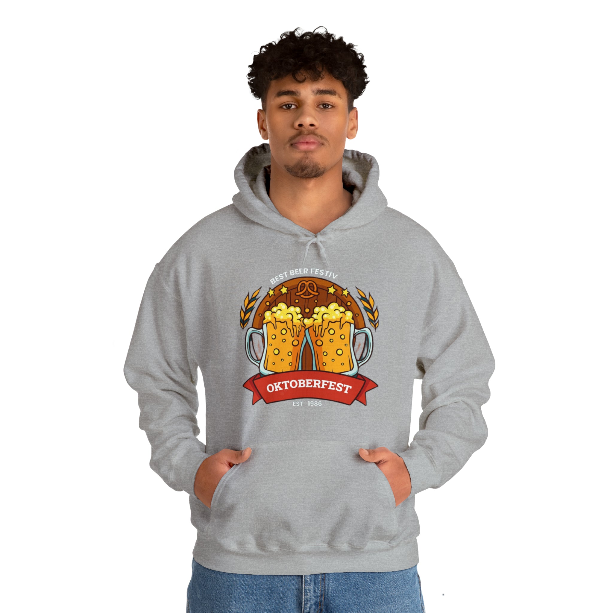 Oktoberfest- Unisex Heavy Blend™ Hooded Sweatshirt - Creations by Chris and Carlos
