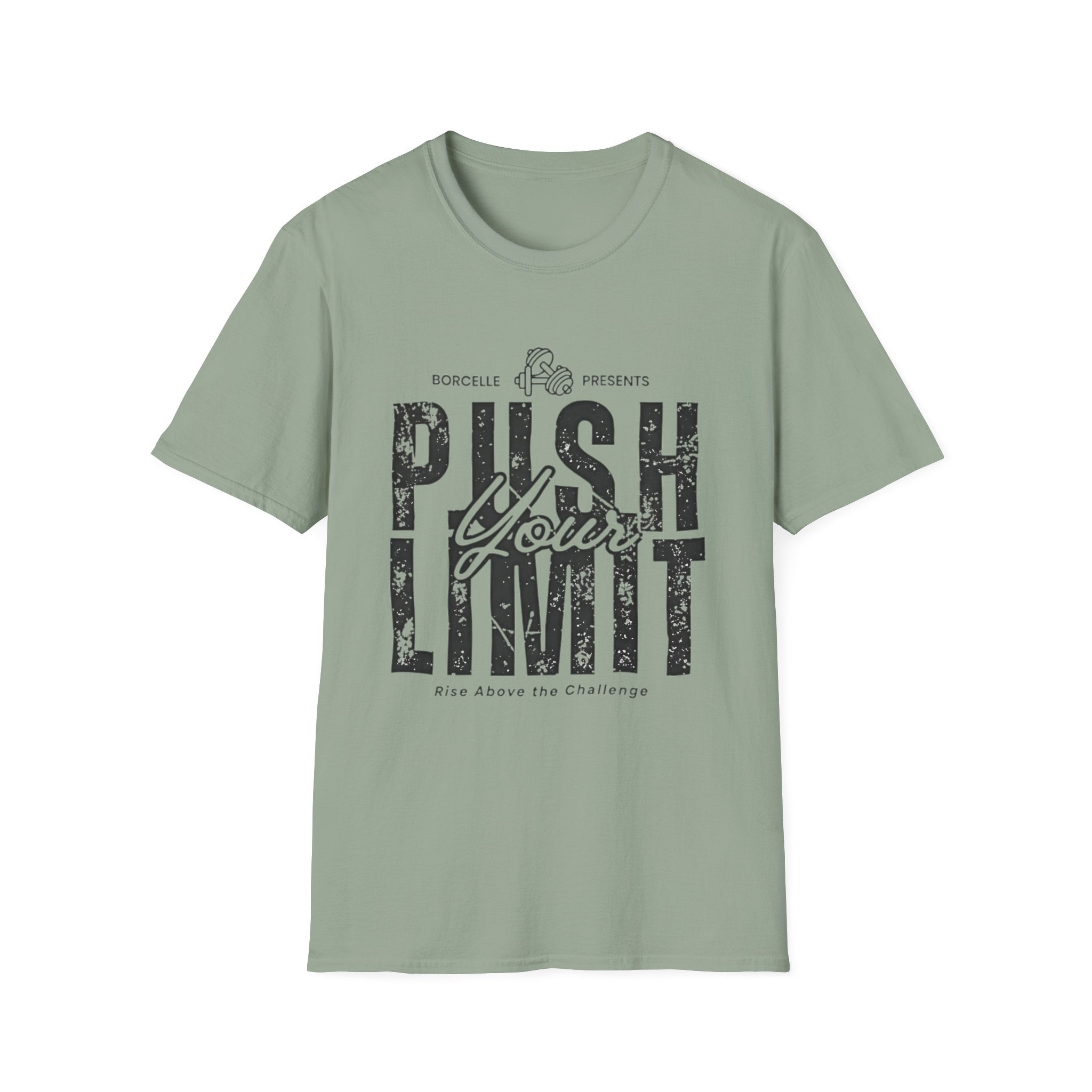 Push Your Limit T-Shirt — Motivational Gym Workout Tee - Creations by Chris and Carlos