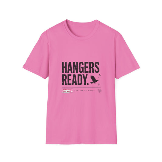 Hangers Ready T-Shirt – Casual Graphic Tee for Birdwatchers & Outdoor Fans - Creations by Chris and Carlos