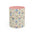Floral Mahjong Accent Coffee Mug – Pink Interior & Handle, Vintage Chinoiserie Pattern