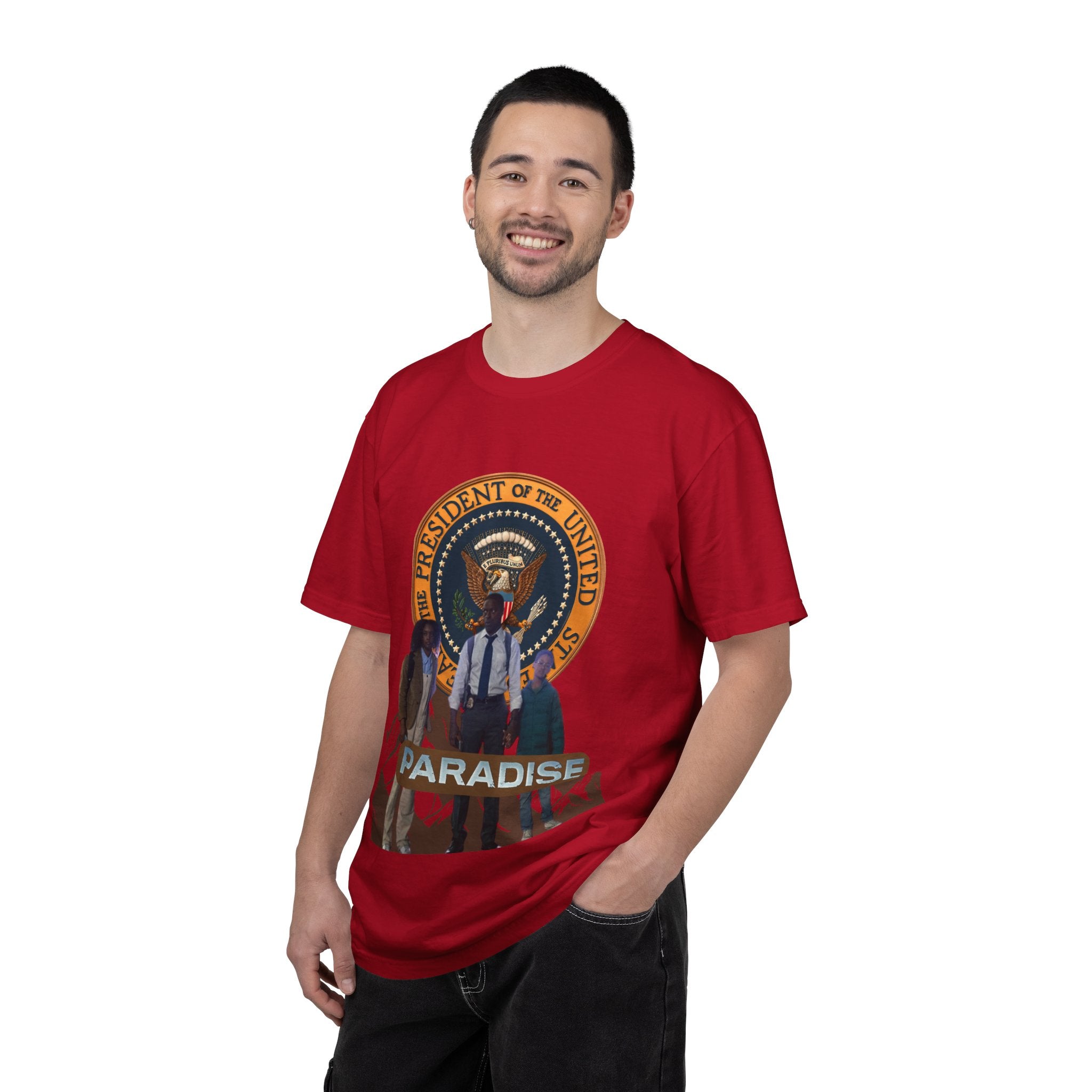 Paradise Presidential Seal Graphic T-Shirt - Creations by Chris and Carlos