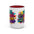 Coffee Mug — 'Talk Debate Laugh Repeat' The View 30th Season Colorful Accent Mug (11/15oz)