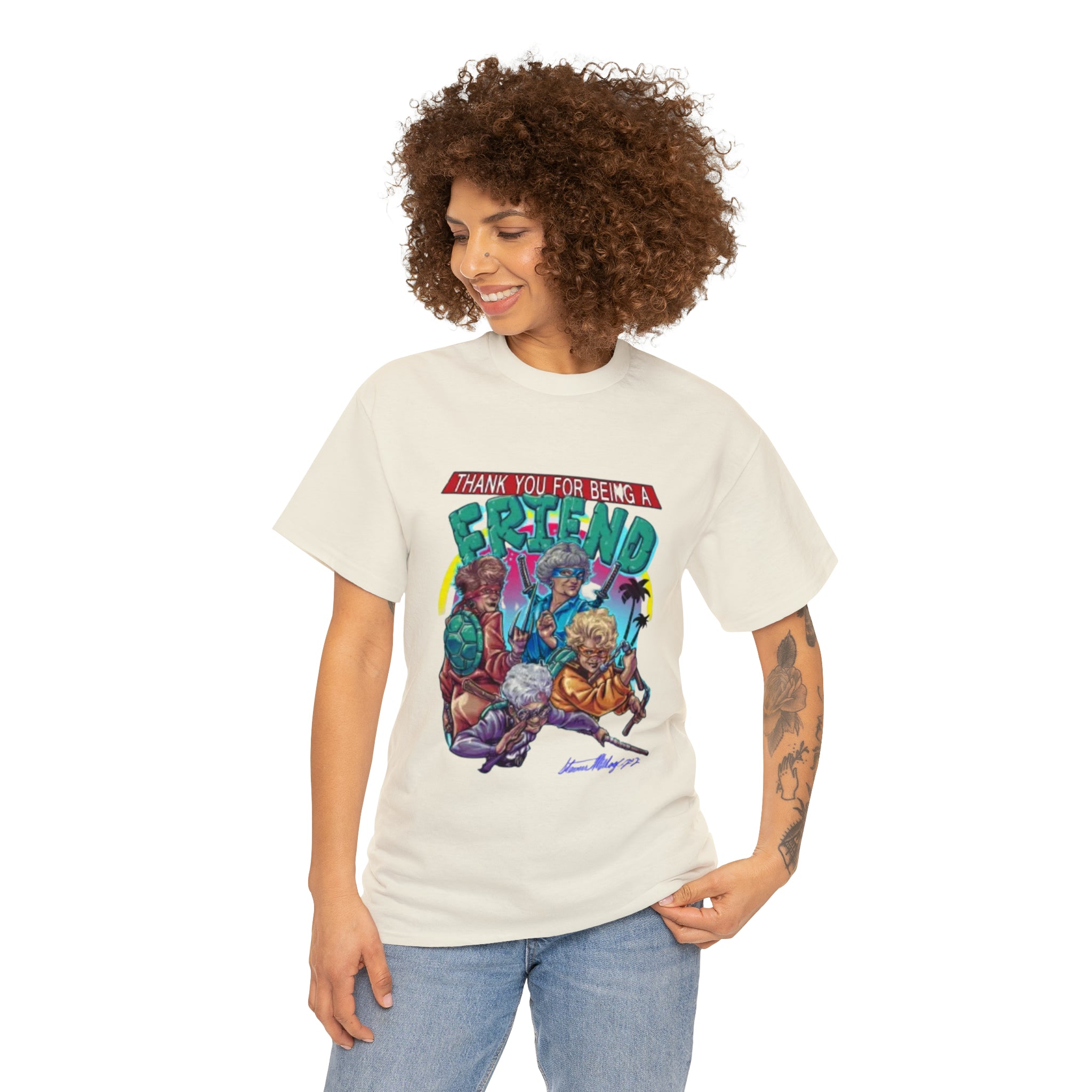 The T-Shirtnage Mutant Ninja Turtles- Unisex Heavy Cotton T-Shirt - Creations by Chris and Carlos