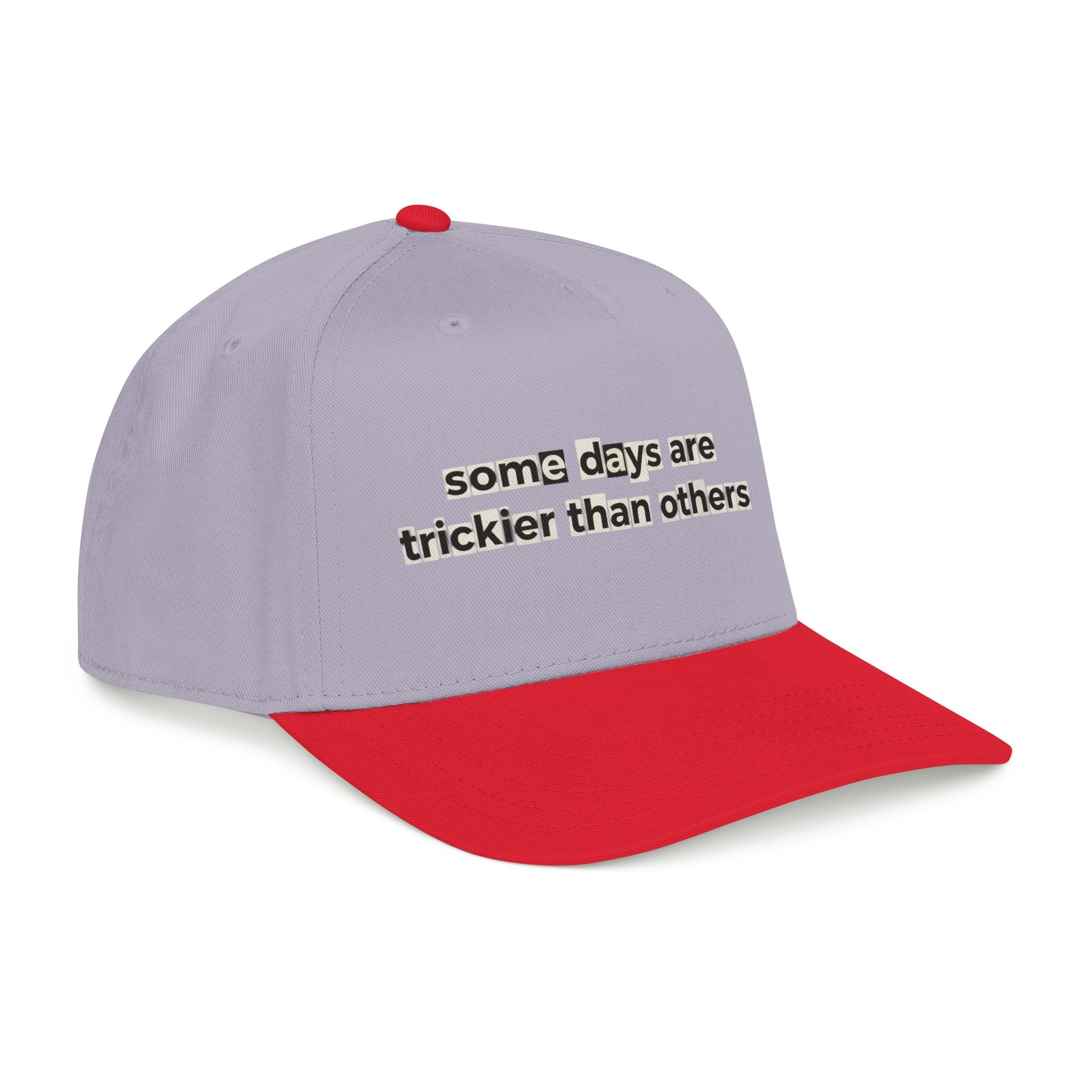 Baseball Cap — "Some Days Are Trickier Than Others" Patch - Creations by Chris and Carlos