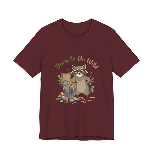 Trash Panda Raccoon Doodle Tee | goofy critter, possum art - Creations by Chris and Carlos