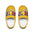 Men's M&M's Yellow Indoor Slippers — Cozy Novelty Candy Character Slip-Ons