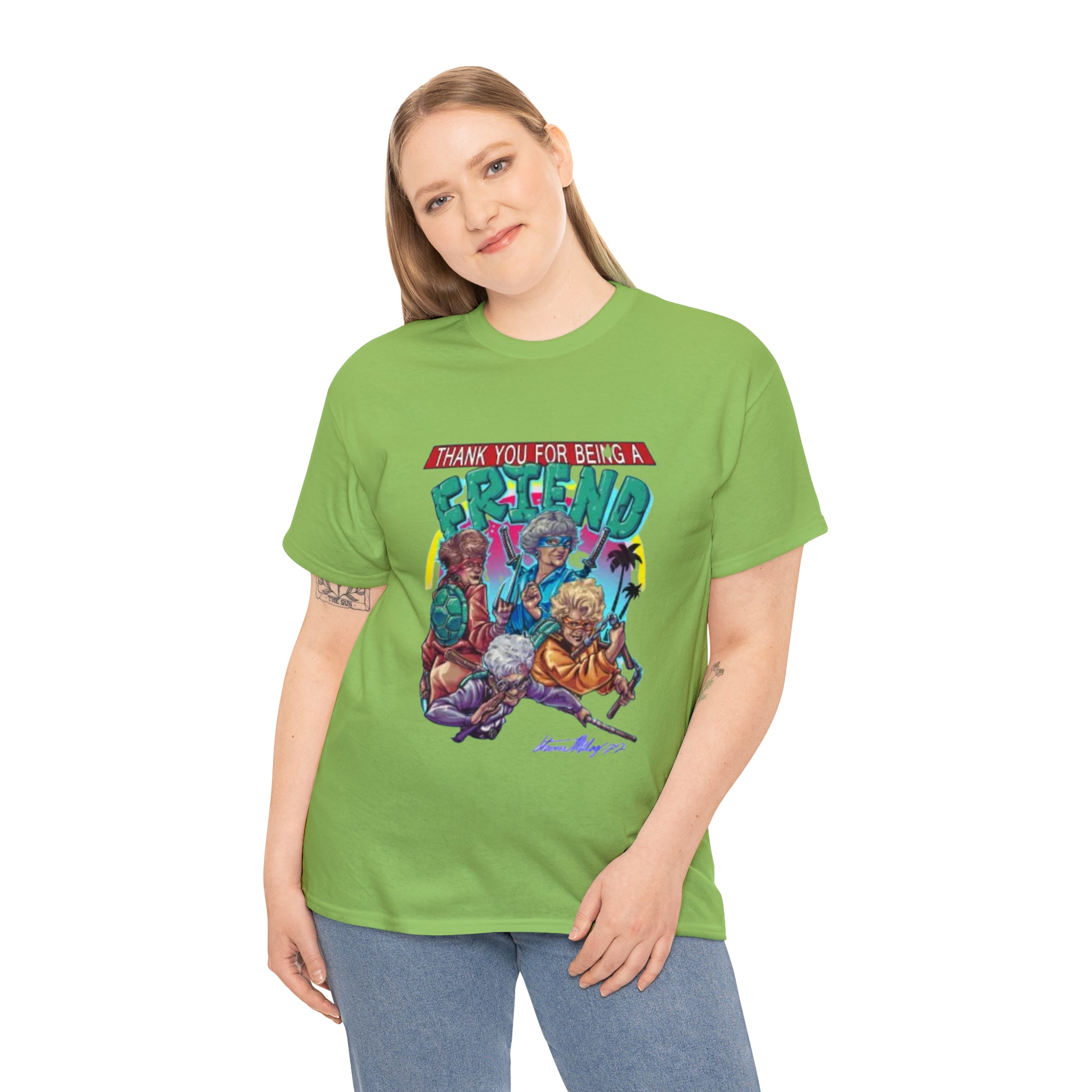The T-Shirtnage Mutant Ninja Turtles- Unisex Heavy Cotton T-Shirt - Creations by Chris and Carlos