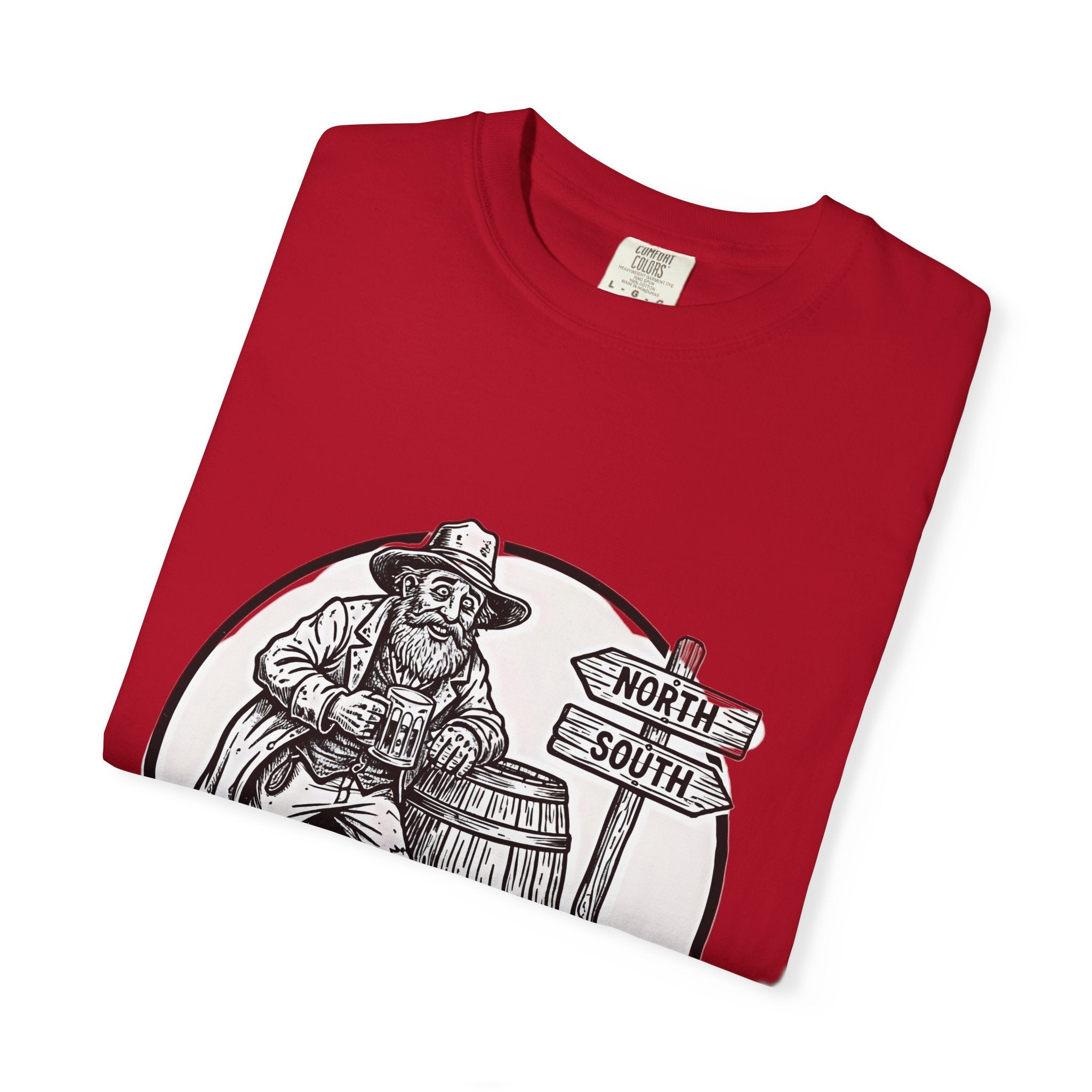 Drunk as Cooter Brown T-Shirt — Vintage Country Barrel Graphic Tee - Creations by Chris and Carlos