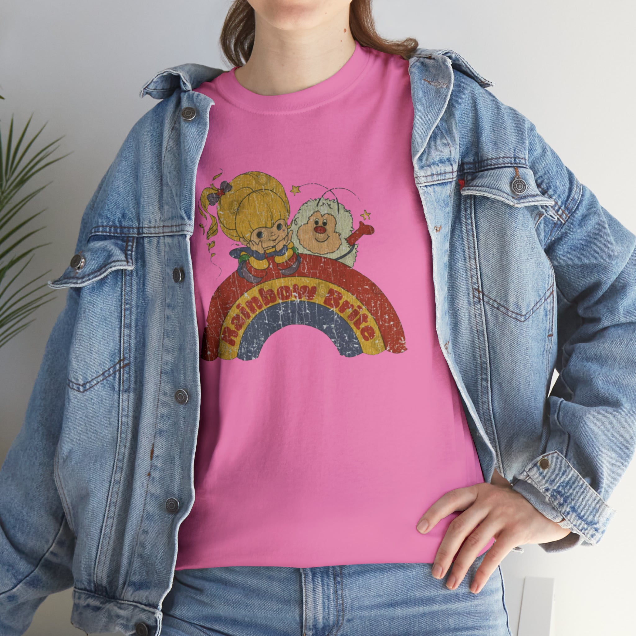 Rainbow Bright- Unisex Heavy Cotton T-Shirt - Creations by Chris and Carlos