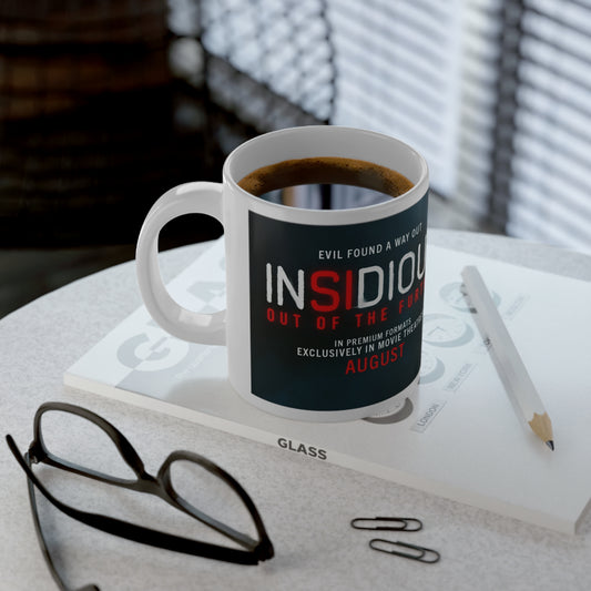 Insidious Movie Jumbo Mug 20oz — Horror Film Poster Coffee Cup - Creations by Chris and Carlos