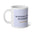 Jumbo Mug - "Running Late... Mahjong" 20oz Ceramic Coffee Cup | Funny Mahjong Player Gift